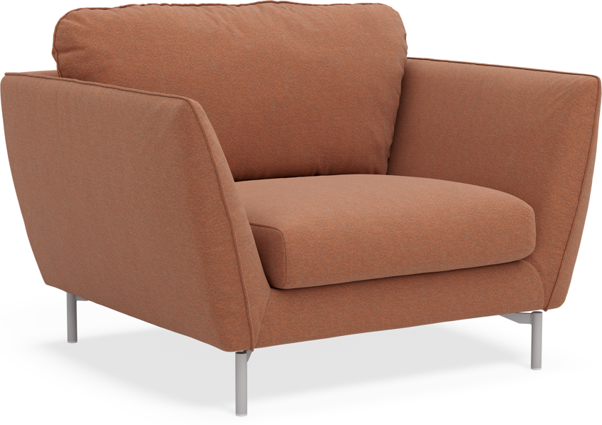 Madison Lux - Fåtölj, 70 cm - Orange
