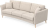 Eden - 3-sits svängd - Beige