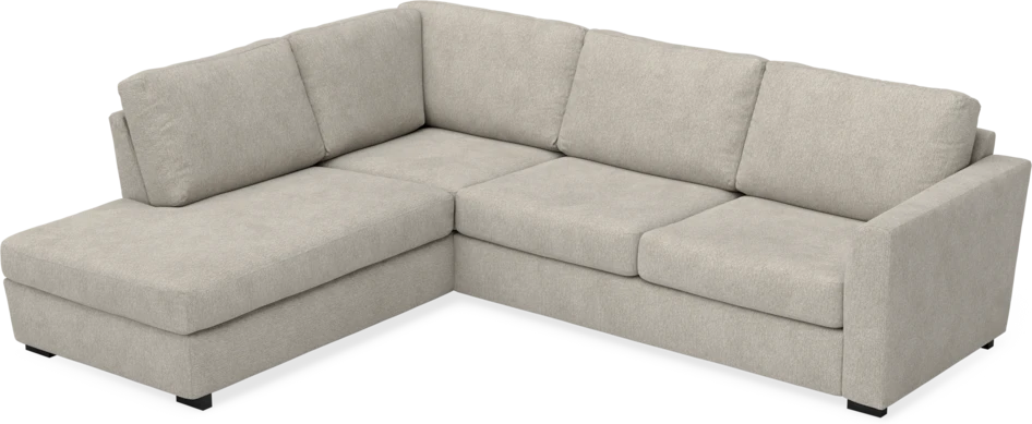 Friday - 2,5-sits soffa med divan vänster - Beige