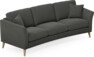 Eden - 3-sits soffa svängd - Grå