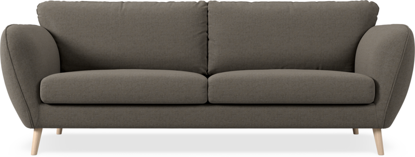 Madison Lux - 3-sits soffa - Brun