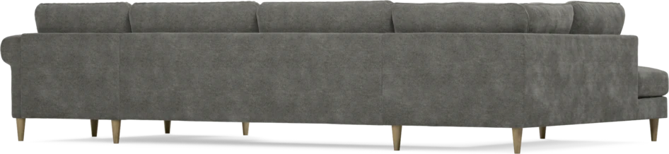 Bridge - 3-sits soffa med divan vänster och schäslong höger - Grå