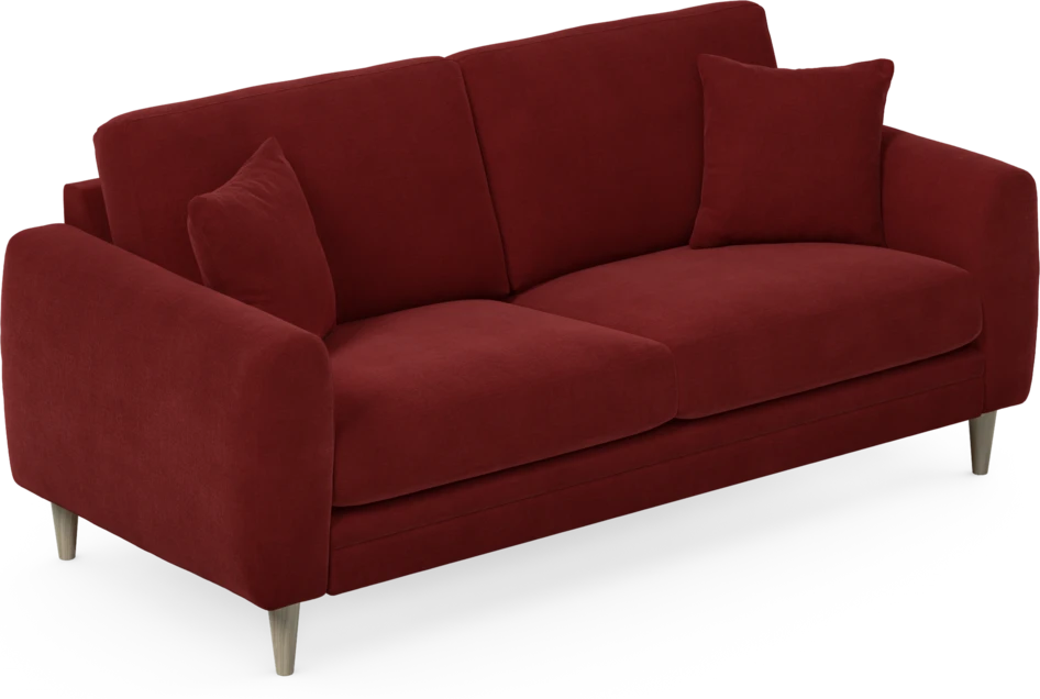 Eden - 2,5-sits soffa - Röd
