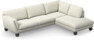 Madison Lux - 3-sits soffa med divan höger - Vit