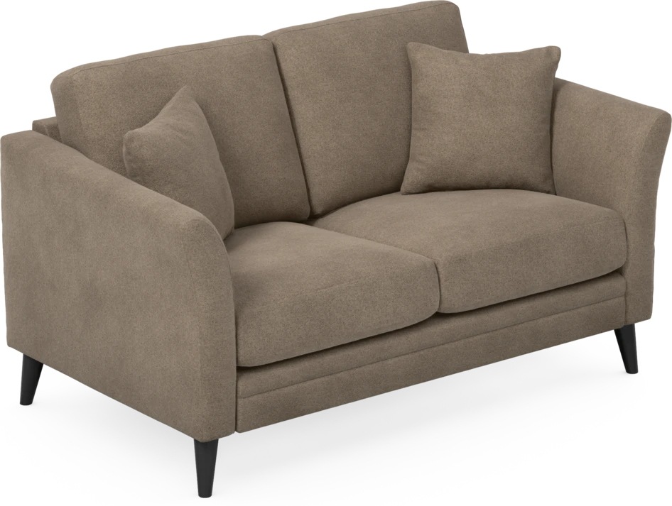 Eden - 2-sits soffa - Brun