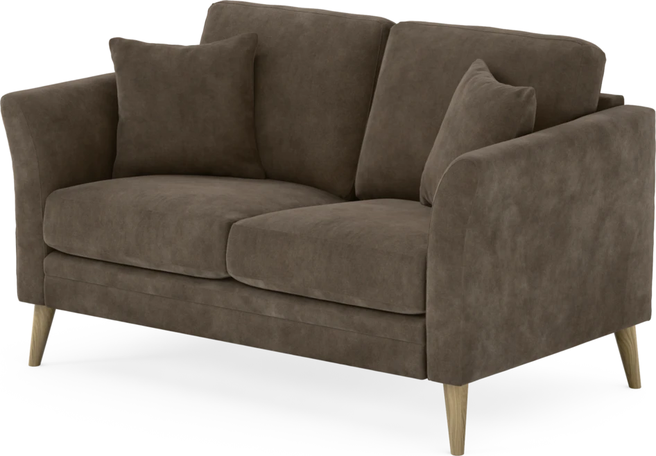 Eden - 2-sits soffa - Brun