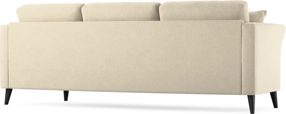 Eden - 3-sits soffa svängd - Beige