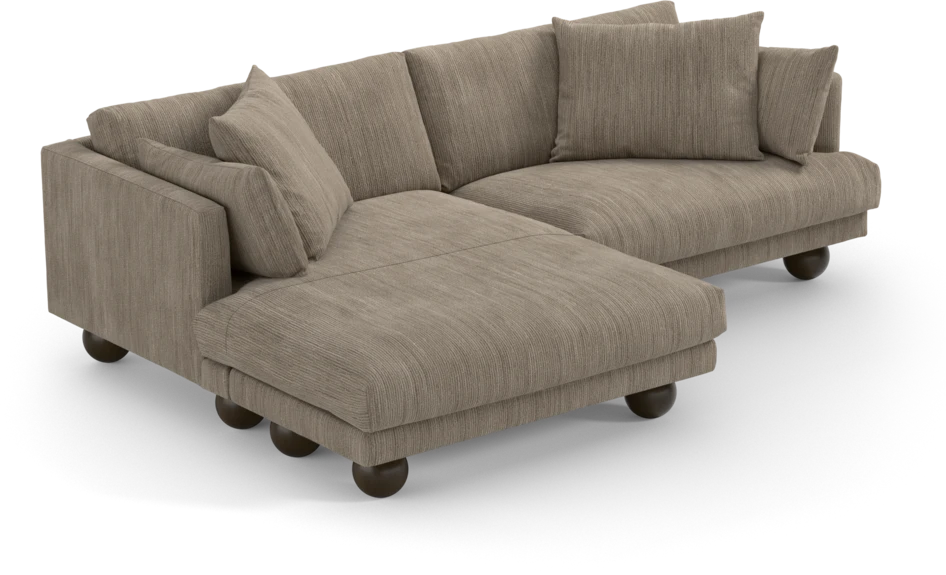 Harper - 4-sits med schäslong XL vänster - Beige