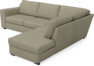 Friday - 2,5-sits soffa med divan höger - Beige
