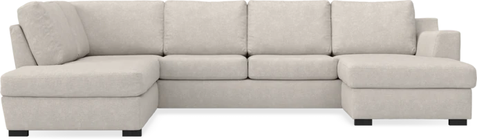 Friday, 3-sits soffa med divan vänster och schäslong höger