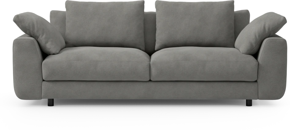 Amie - 3-sits soffa - Grå