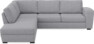 Friday - 2,5-sits soffa med divan vänster - Grå