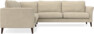 Bridge - Hörnsoffa, 2+3-sits - Beige