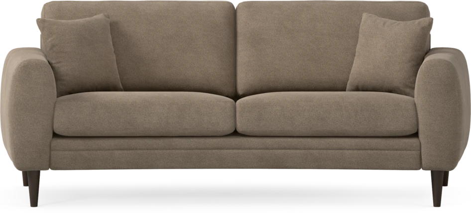 Eden - 2,5-sits soffa svängd - Brun