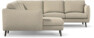 Madison Lux - Hörnsoffa med schäslong vänster - Beige
