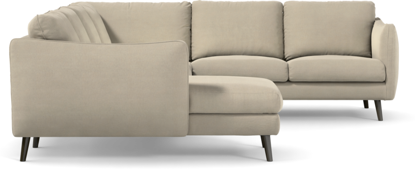 Madison Lux - Hörnsoffa med schäslong vänster - Beige