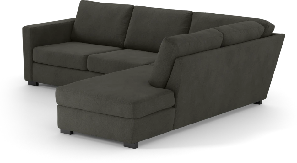 Friday - 2,5-sits soffa med divan höger - Grå