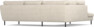 Madison Lux - 2-sits soffa med divan vänster - Beige