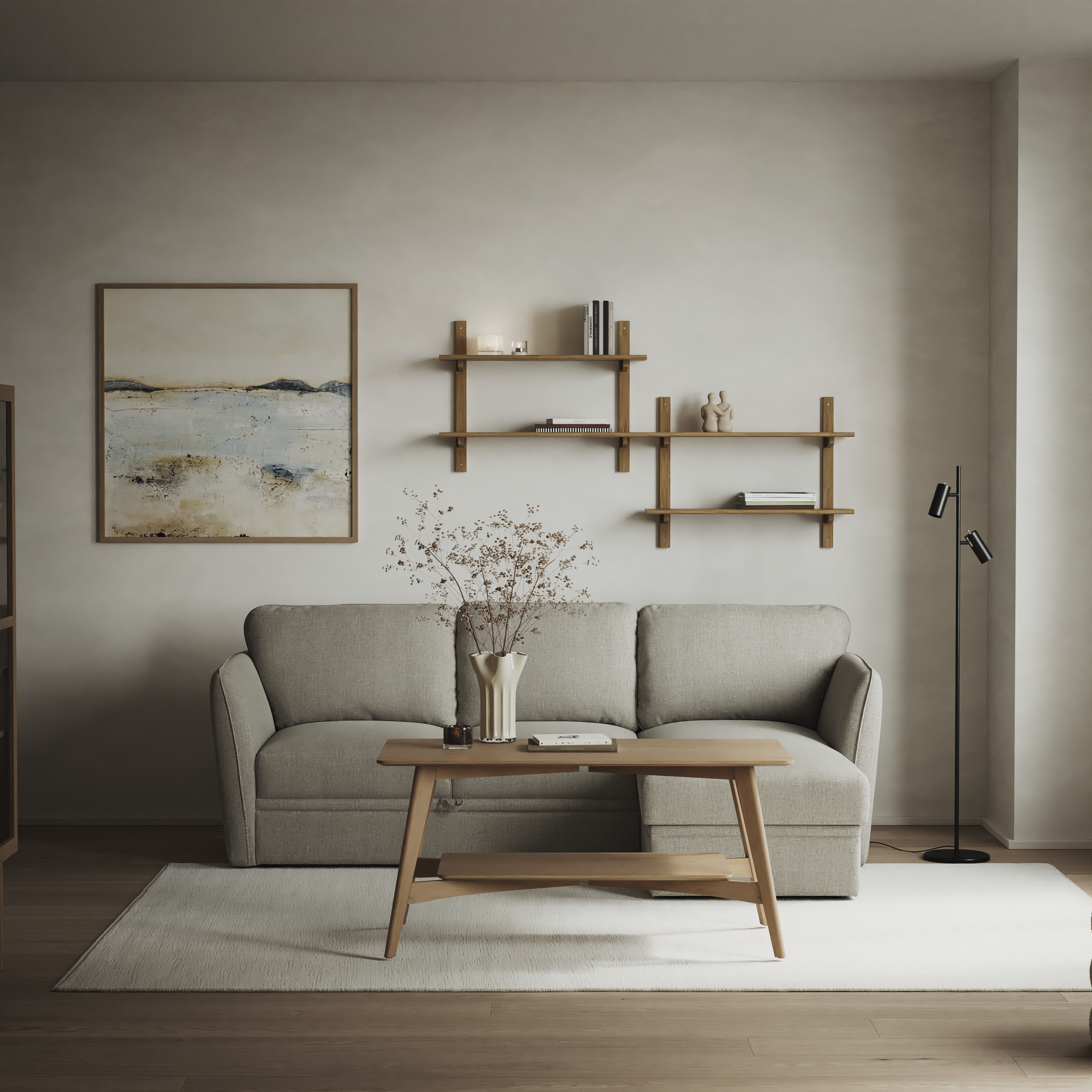 Öland - Bäddsoffa med schäslong höger - inspiration