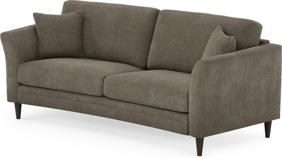 Eden - 2,5-sits soffa svängd - Brun