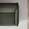 Madison Lux - 2-sits soffa med schäslong vänster - Grön