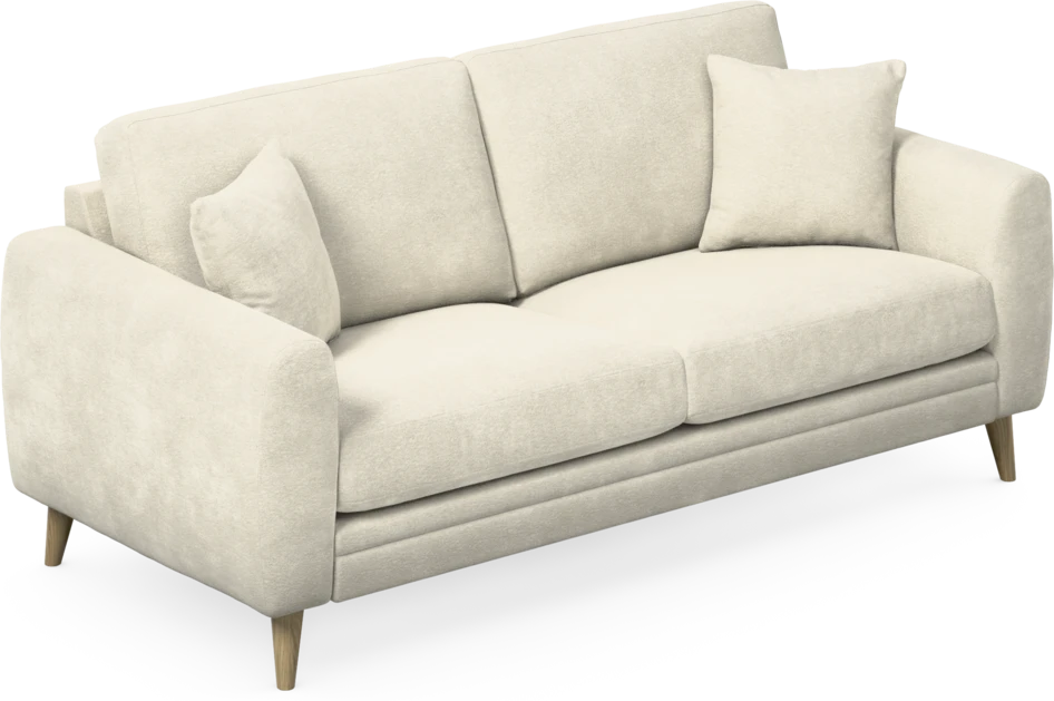 Eden - 2,5-sits soffa - Vit