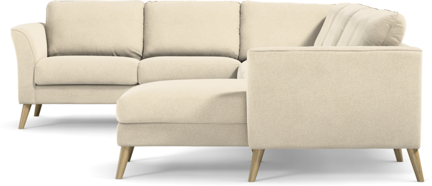 Bridge - Hörnsoffa, 2+3-sits med schäslong höger - Beige
