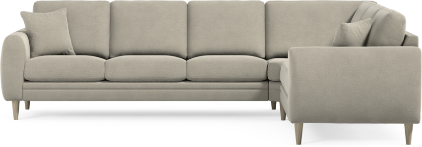 Eden - Hörnsoffa, 3+2-sits - Brun