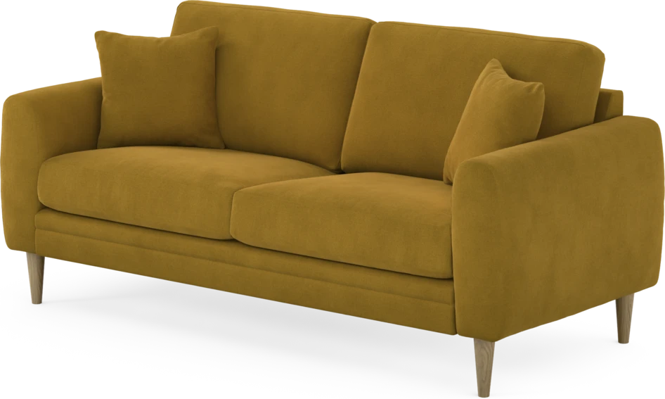 Eden - 2,5-sits soffa - Gul