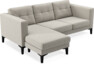 Rio - 3-sits soffa med schäslong vänster - Beige