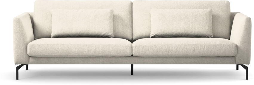 Willow - 4-sits soffa, fast klädsel - Vit