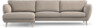Madison Lux - 3-sits soffa med schäslong vänster - Beige