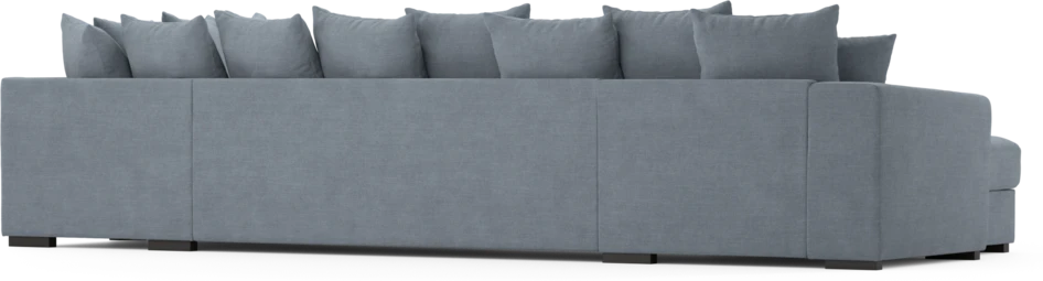 Town - 3-sits soffa med divan höger och schäslong vänster - Blå