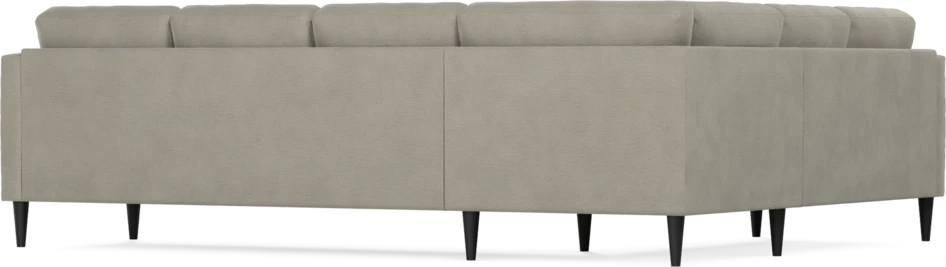 Eden - Hörnsoffa, 2+3-sits - Brun