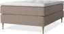 Delux Dream - Kontinentalsäng, enkelsäng med bäddmadrass - Beige