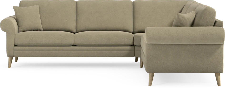 Eden - Hörnsoffa, 2,5+2,5-sits - Beige