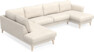 Bridge - 3-sits soffa med divan vänster och schäslong höger - Beige
