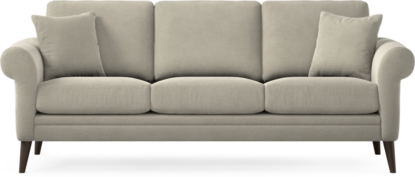 Eden - 3-sits soffa - Brun