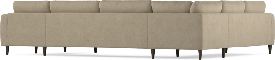 Bridge - Hörnsoffa, 2+3-sits med schäslong höger - Beige