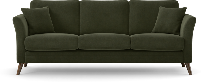 Eden - 3-sits soffa - Grön