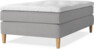 Delux Sense - Kontinentalsäng, enkelsäng 120 cm med bäddmadrass