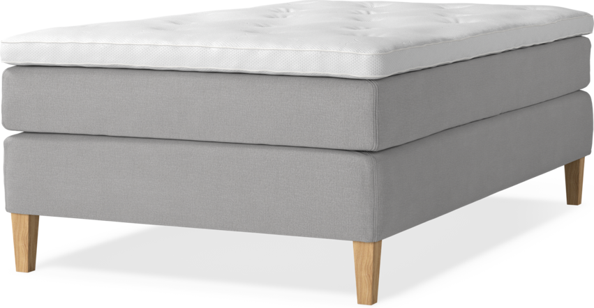 Delux Sense - Kontinentalsäng, enkelsäng 120 cm med bäddmadrass