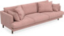 Harper - 4-sits soffa - Rosa
