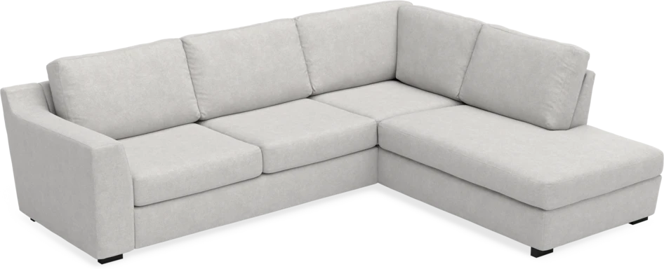 Friday - 2,5-sits soffa med divan höger - Grå