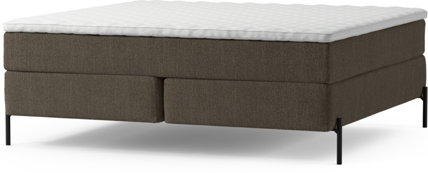 Delux Dream - Kontinentalsäng, dubbelsäng med bäddmadrass och sängben