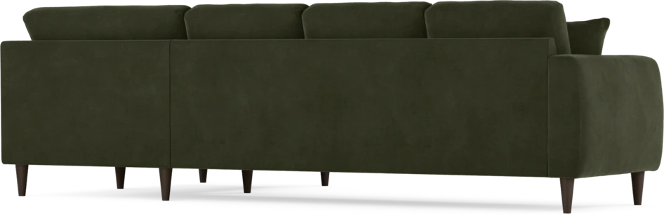 Eden - Hörnsoffa, 3+1-sits - Grön