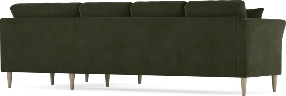 Eden - Hörnsoffa, 3+1-sits - Grön