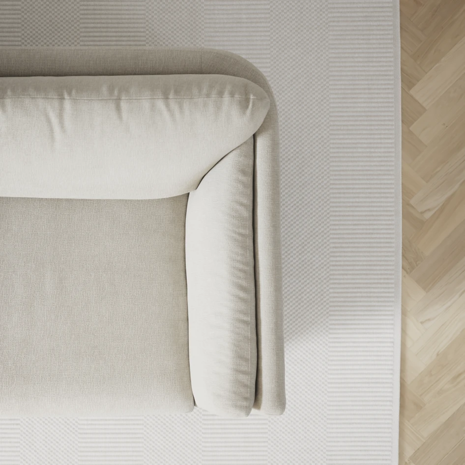 Madison Lux - 2-sits soffa med divan vänster och schäslong höger - Grå