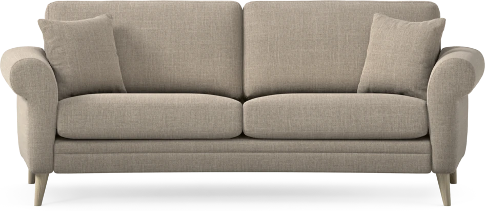 Eden - 2,5-sits soffa svängd - Beige