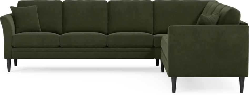 Eden - Hörnsoffa, 3+3-sits - Grön